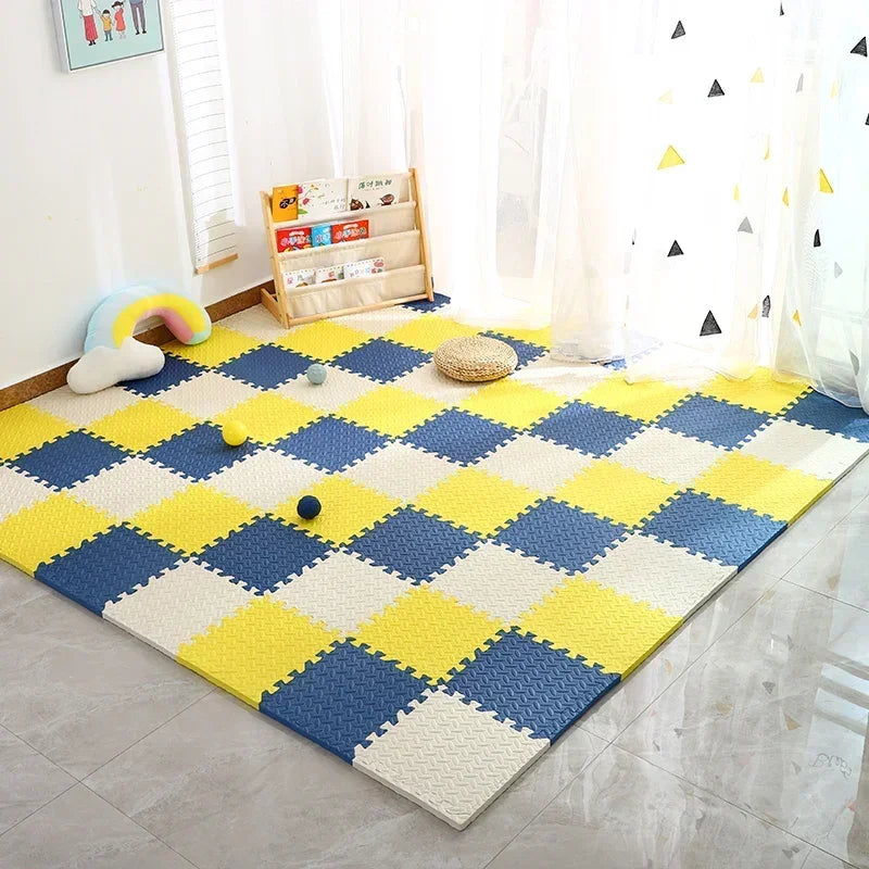 SafePlay Dikke Baby Speelmat – 12-delige Set