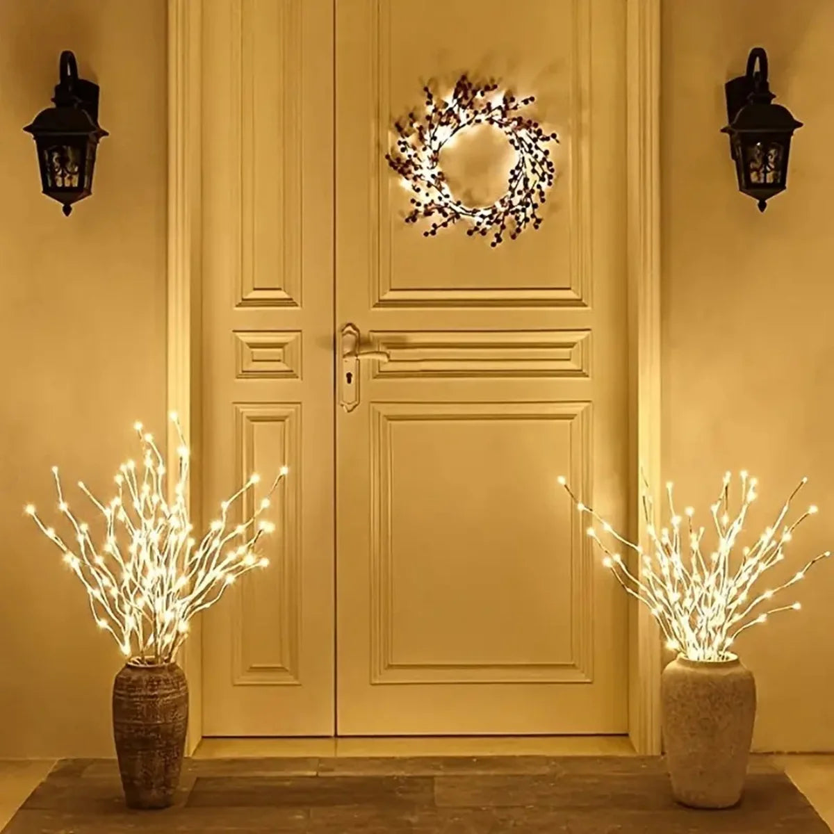 Witte LED Takverlichting - Perfect voor Tafeldecoratie en Kerstmis