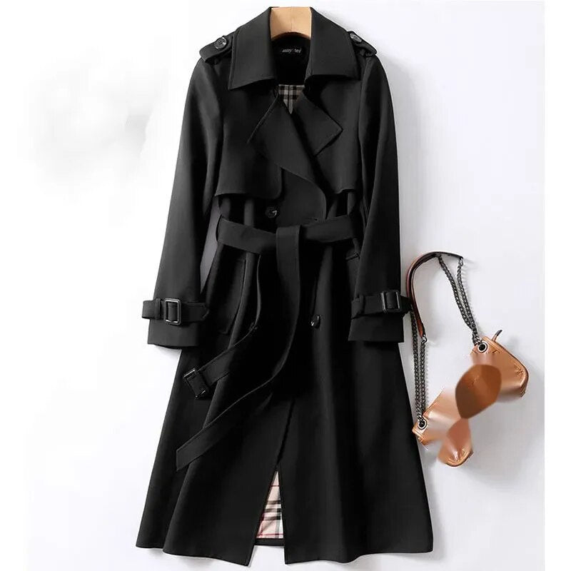 Dames Luxe Trenchcoat