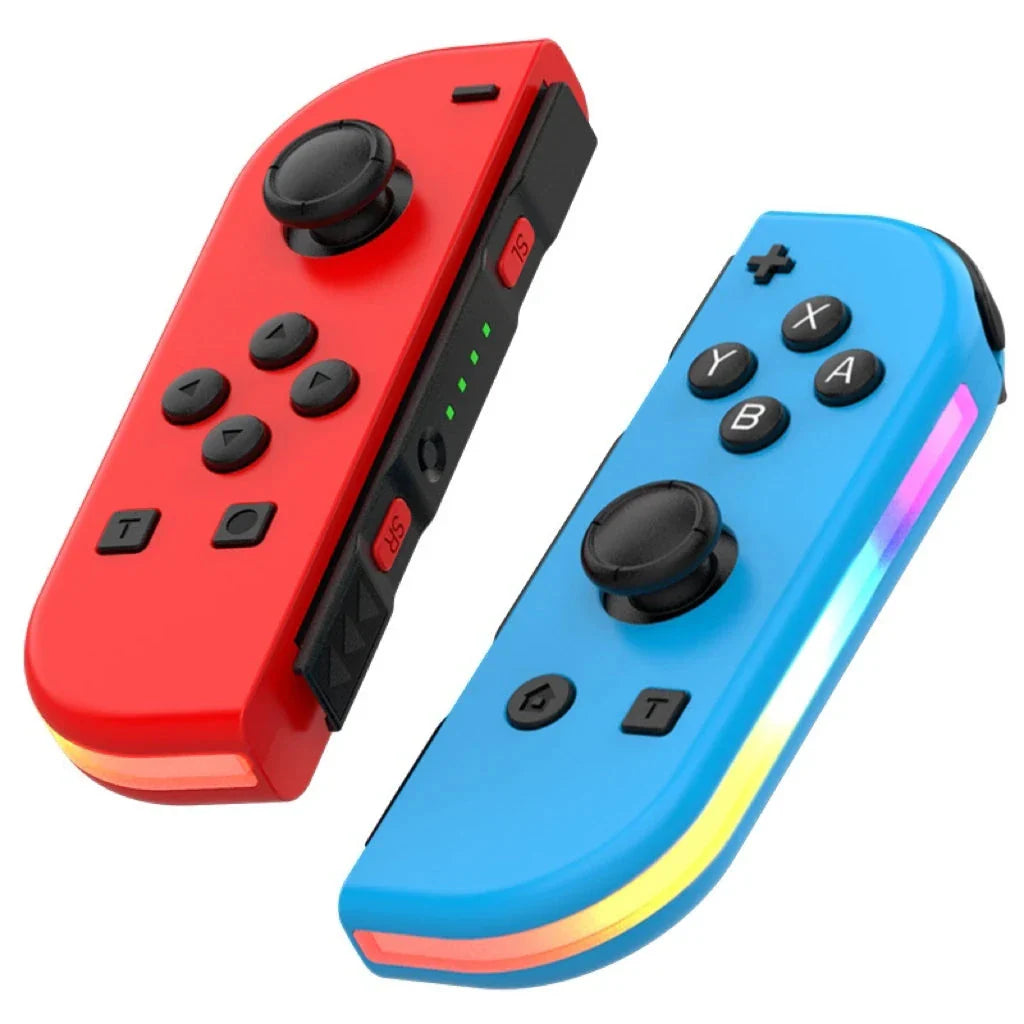 Draadloze Bluetooth LED Joystick voor Nintendo Switch – Controllers in Unieke Kleuren