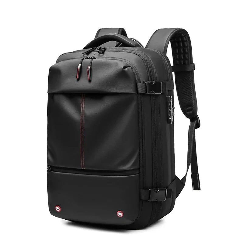 TRAVELPRO+| Laptop Rugzak 17 Inch | Geschikt voor Ryanair Transavia en meer, vacuum compressie design, uitbreidbare rugzak voor werk en reizen