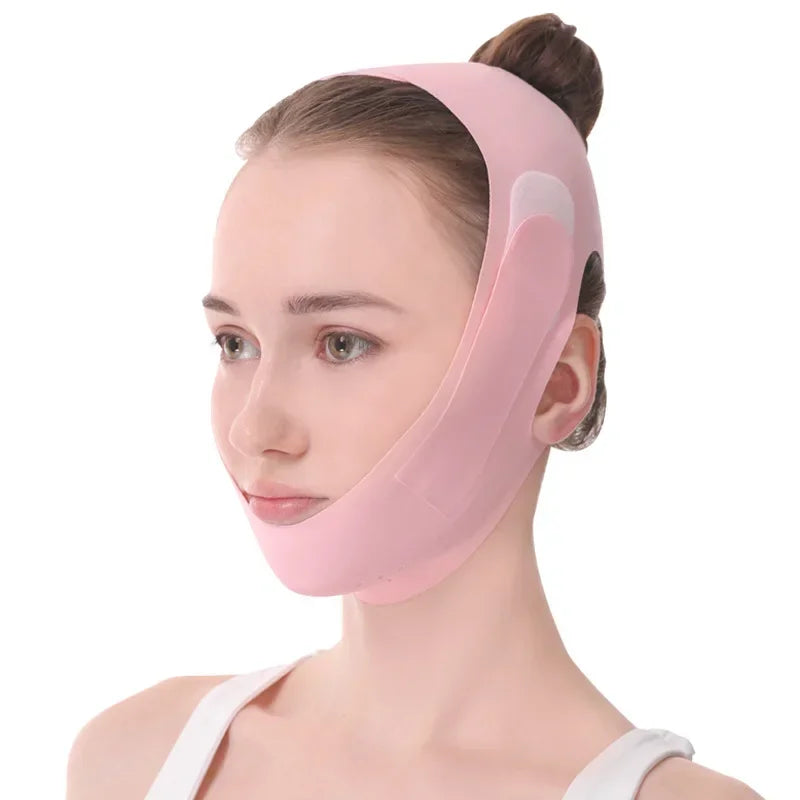 BeautyLift V-Line Gezichtsmasker – V-Shape Verstevigend Masker voor Kaaklijn en Gezichtscontour | Unisex | One Size