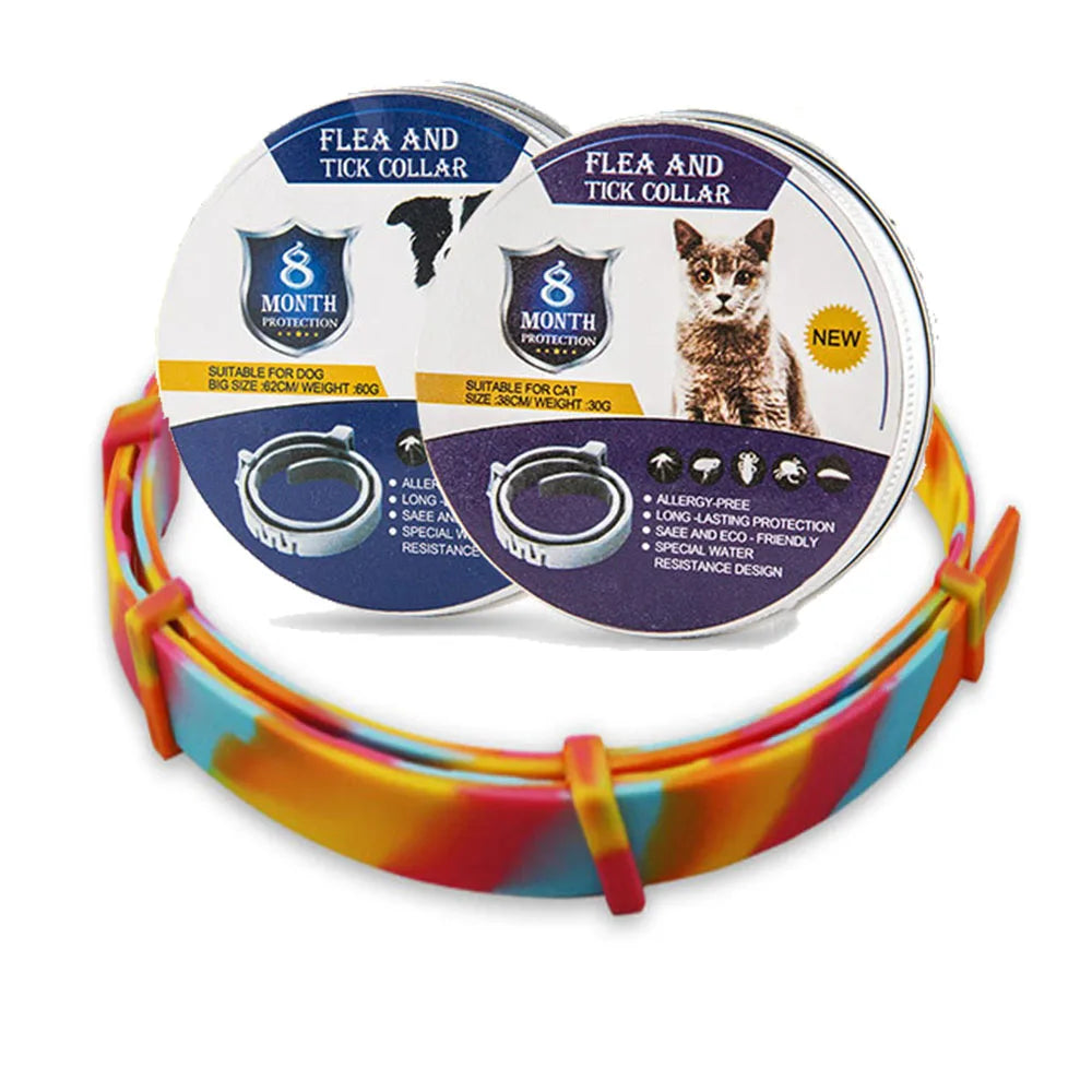 SafeGuard - Vlooien- en Tekenhalsband voor Honden & Katten | 8 Maanden Bescherming