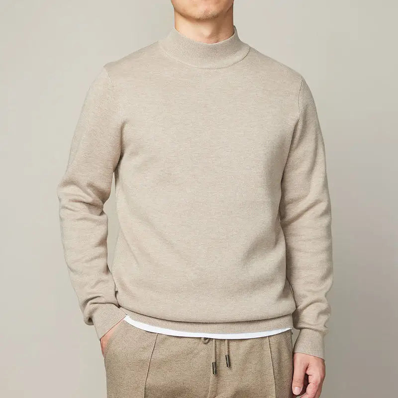 Winter half turtleneck sweater