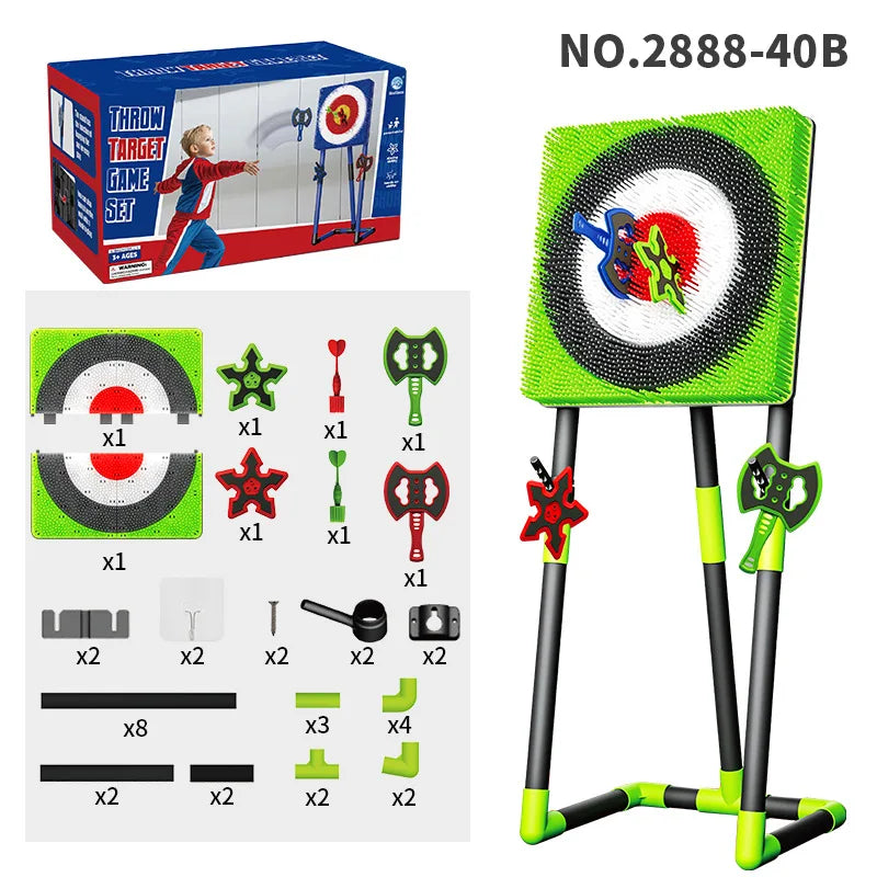 DartZone | Magnetisch dartbord voor kinderen | Magnetisch Dartbord Kinderen Veilig – Familie Doelspel met Standaard, Leuk Binnen en Buiten Wedstrijdspeelgoed voor Kinderfeestje