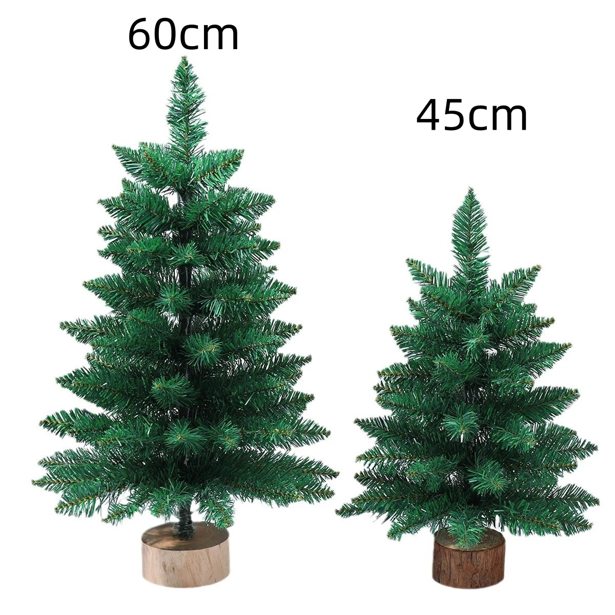 Mini Kerstboom - Realistische PVC Boom met Sneeuw, Ideaal als Tafel-Bureau Versiering