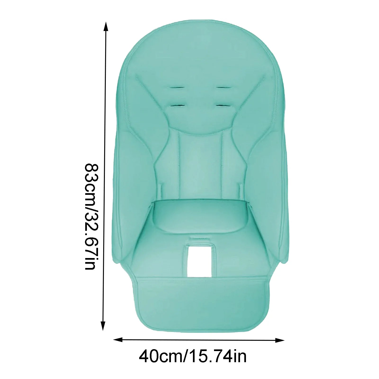 SoftSeat | Kinderstoelhoes PU Leer Baby - Zacht Zitkussen met Voering voor Kinderen