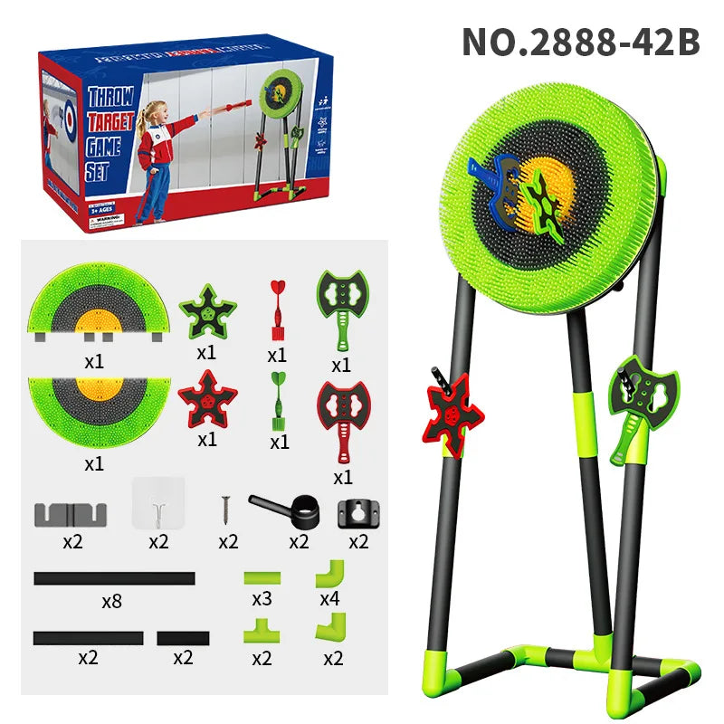 DartZone | Magnetisch dartbord voor kinderen | Magnetisch Dartbord Kinderen Veilig – Familie Doelspel met Standaard, Leuk Binnen en Buiten Wedstrijdspeelgoed voor Kinderfeestje
