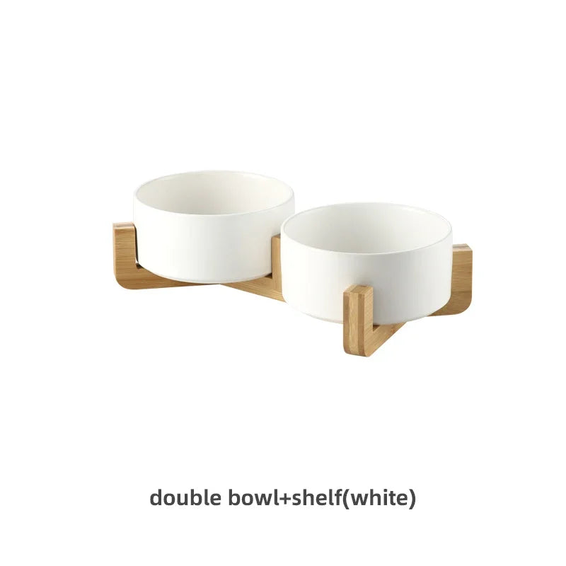Keramische Voerbak - Set van 2