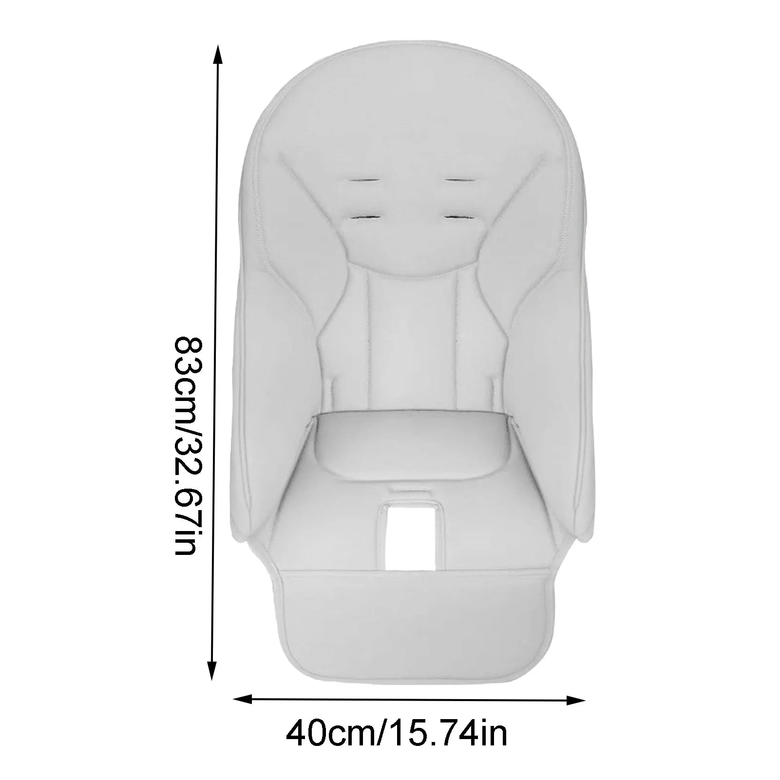 SoftSeat | Kinderstoelhoes PU Leer Baby - Zacht Zitkussen met Voering voor Kinderen