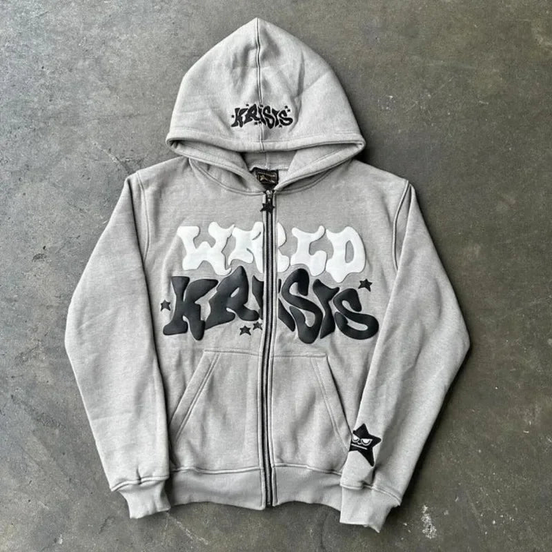 Bold Statement Hoodie | Losse Pasvorm | Grote Teksten - Luid en Trots, Straatwijs