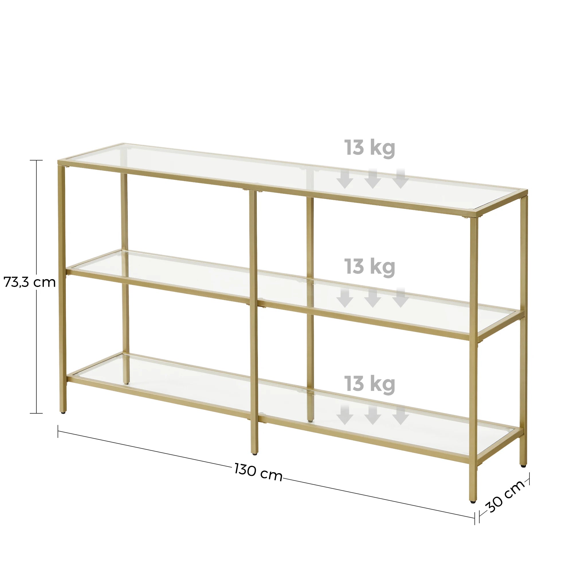 Dressoir | Functioneel en stijlvol - Slank ontwerp past in kleine ruimtes - Duurzame MDF-constructie