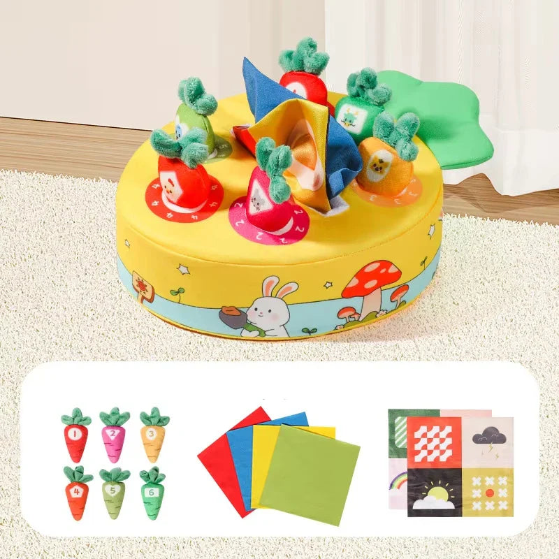 Montessori Trekwortel Baby Speelgoed | Zintuiglijk Educatief