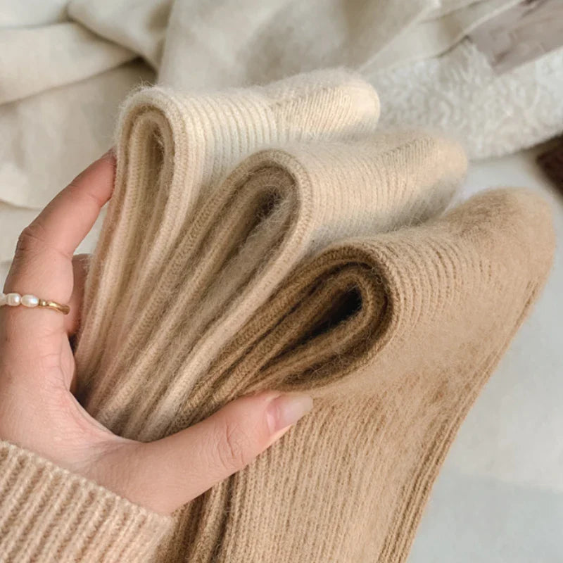 Emma Cozy Cashmere Sokjes - 3 Pack - Warme Luxe voor Thuis