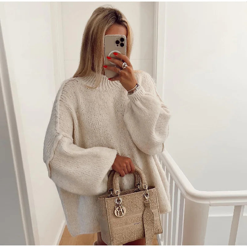 Annie oversized gebreide trui