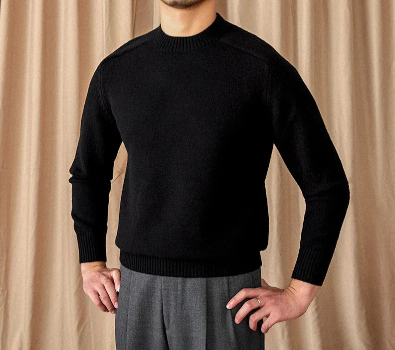 Japanese casual winter sweater