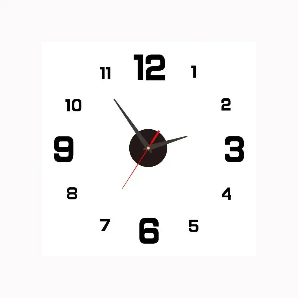 SilentTime Wandklok - Klassiek Ontwerp met Tijdloze Charme - Elegant, Stille en Perfect voor Elke Kamer