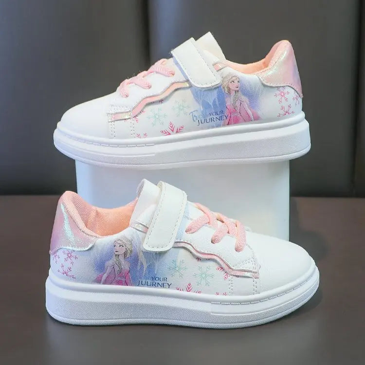 Frozen Sneakers Voor Meisjes | Elsa Geïnspireerde Sportschoenen - Stijlvol & Comfortabel Voor School