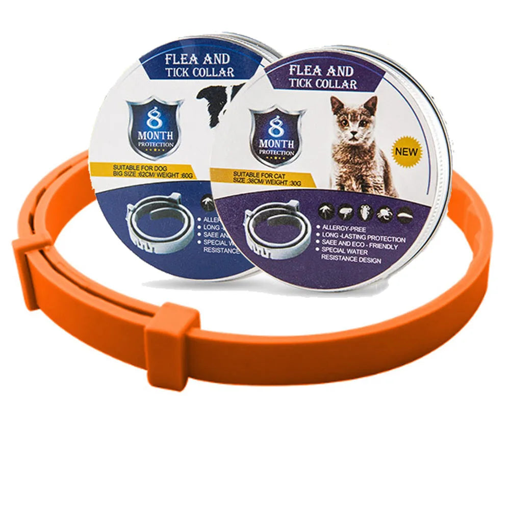 SafeGuard - Vlooien- en Tekenhalsband voor Honden & Katten | 8 Maanden Bescherming