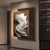 Dynamische Sculptuur | Wanddecoratie | Gelaagde Abstracte Kunst
