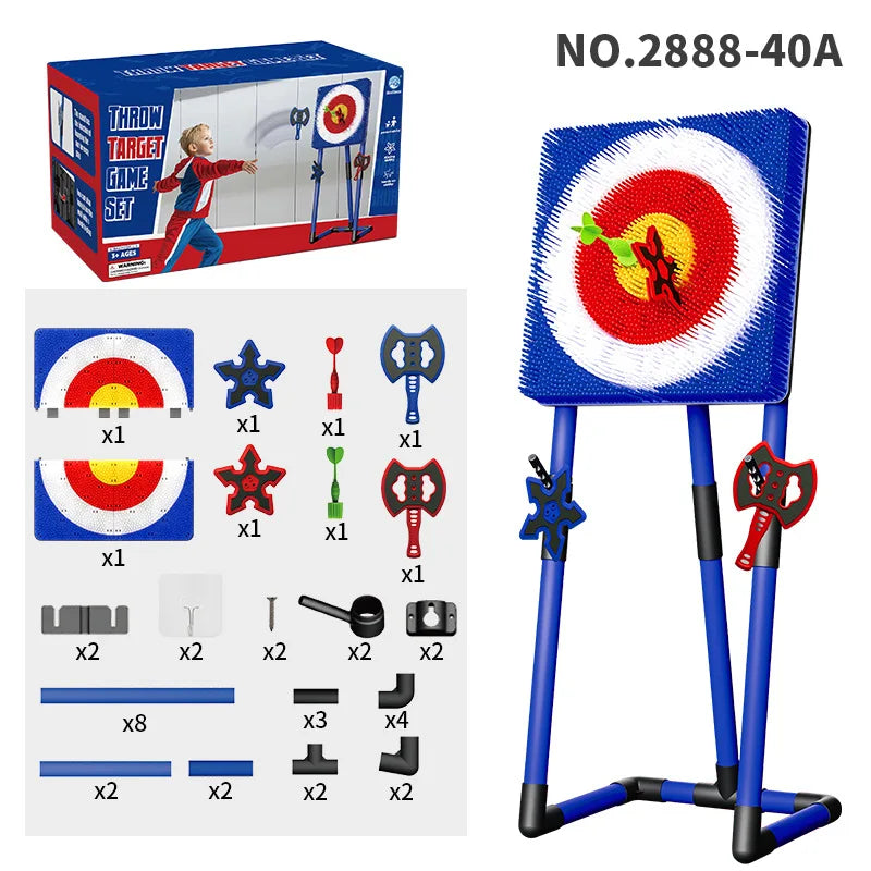DartZone | Magnetisch dartbord voor kinderen | Magnetisch Dartbord Kinderen Veilig – Familie Doelspel met Standaard, Leuk Binnen en Buiten Wedstrijdspeelgoed voor Kinderfeestje