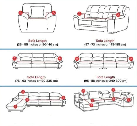 Rekbare Sofa Hoes – Waterdichte Bankhoes voor Bescherming & Vernieuwing zonder Nieuwe Sofa