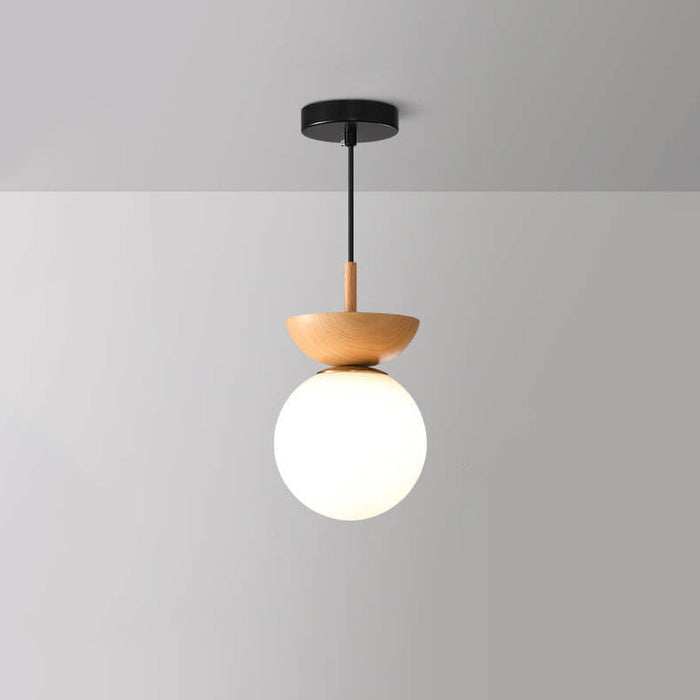Japanse Hanglamp | Verfijnde LED-verlichting | Drie Kleuropties | Aanpasbaar Licht | Stijlvol Ontwerp | Ideaal voor Ingangen, Balkons, Slaapkamers | Energiezuinig | Tijdloze Japanse Esthetiek