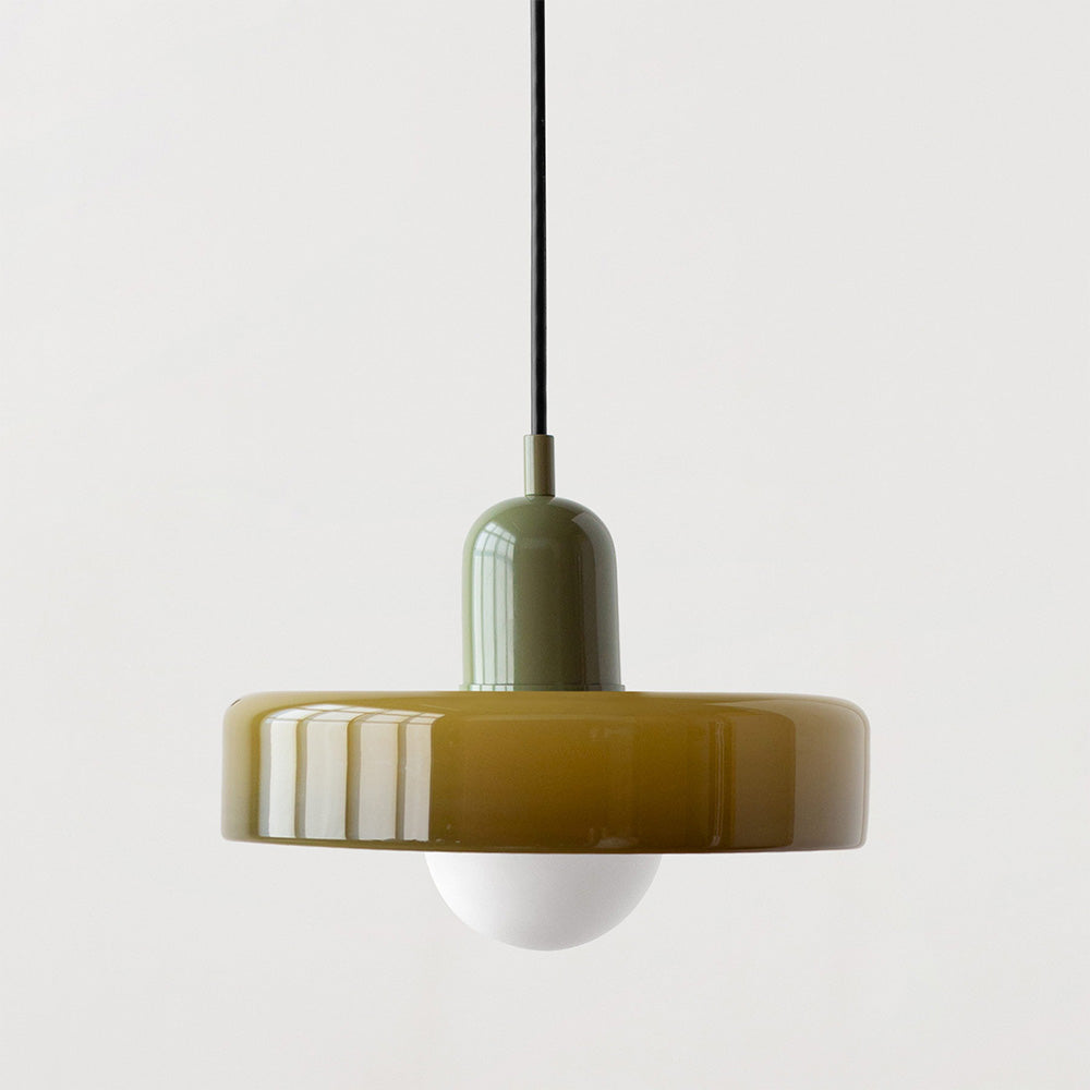 Bauhaus Hanglamp – Gekleurd Glas Stijlvol Design