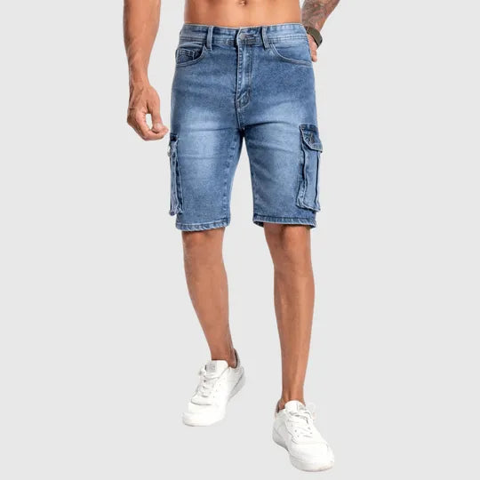 Bram - Denim shorts voor mannen - Visconte