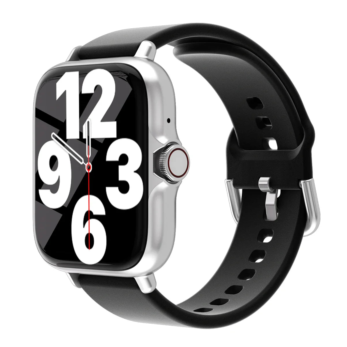 Waterdichte Smartwatch 1.83 Inch met Slaapmonitoring, Berichtenfunctie en Hartslagmeter – Geschikt voor iPhone en Android Smartphones