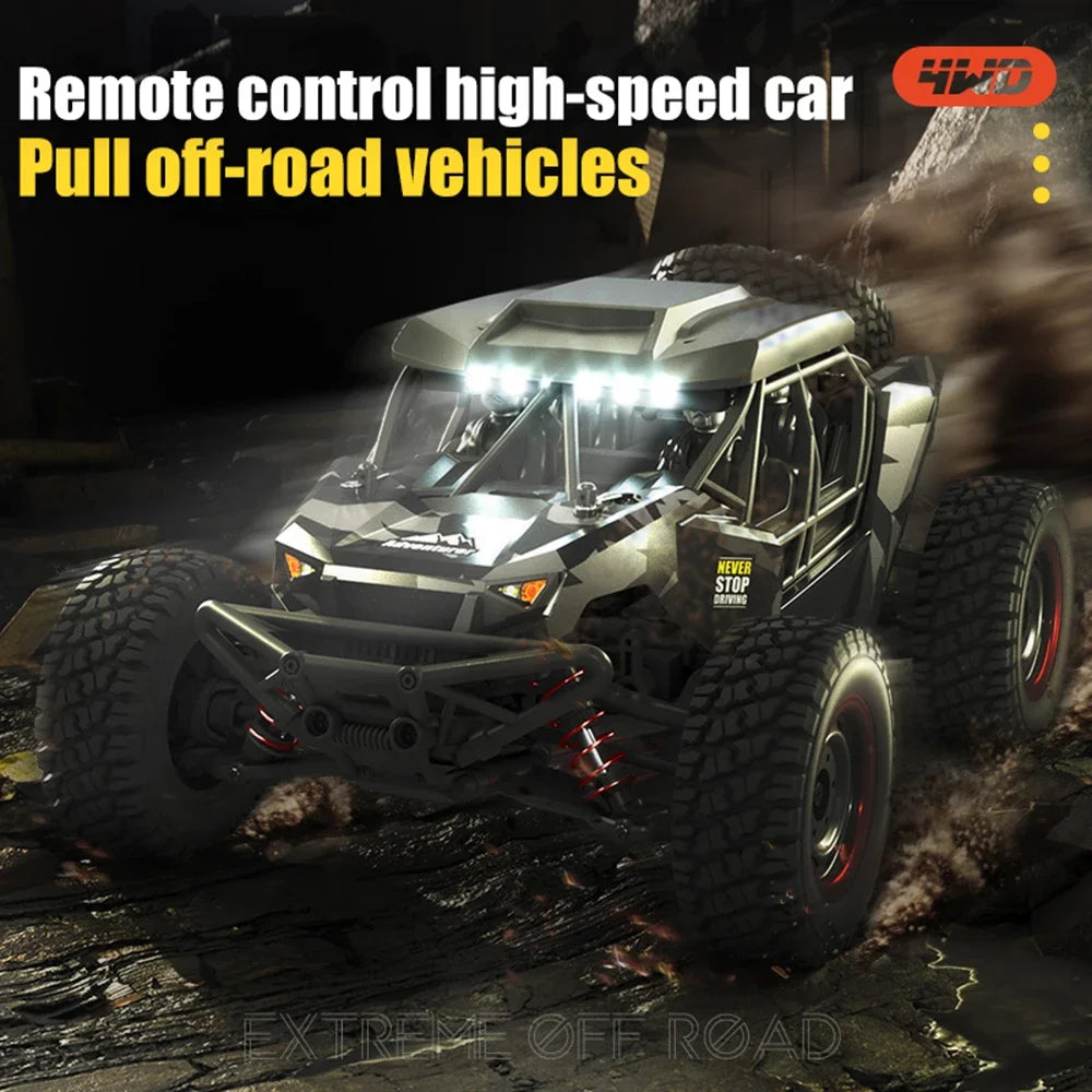 RC Monstertruck 4WD 50KM/H - Afstandsbediening Auto voor Kinderen en Volwassenen, Perfect voor Off-road
