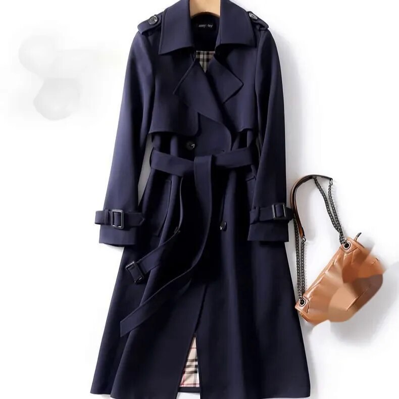 Dames Luxe Trenchcoat