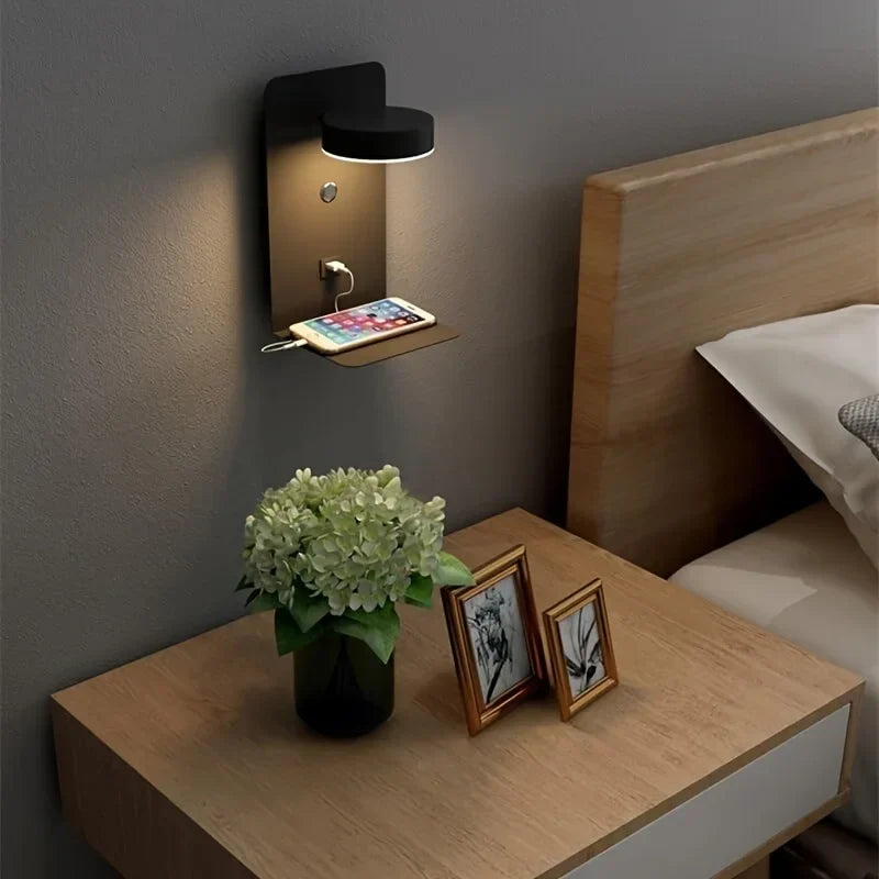 Eclat Freya - Nachtlamp met USB-aansluiting