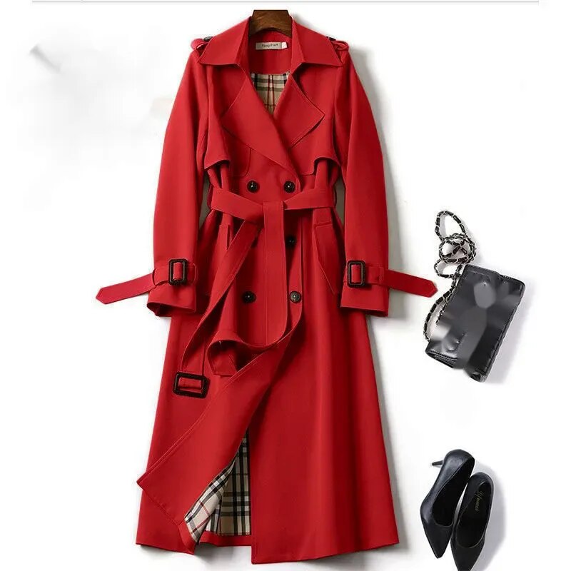 Dames Luxe Trenchcoat