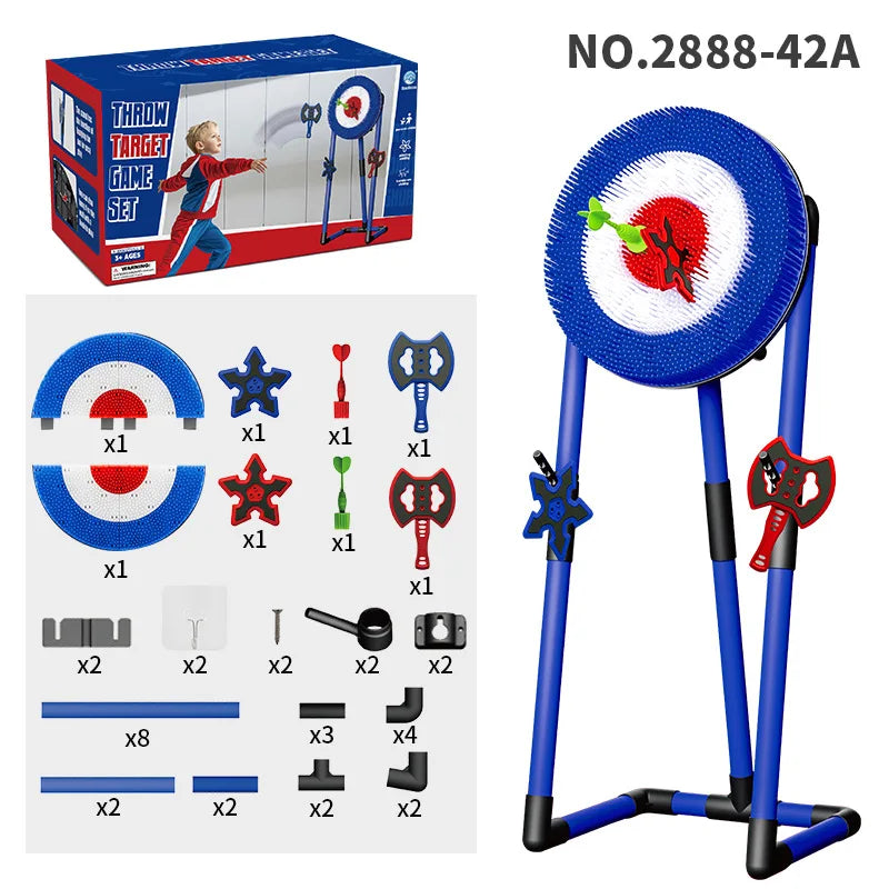 DartZone | Magnetisch dartbord voor kinderen | Magnetisch Dartbord Kinderen Veilig – Familie Doelspel met Standaard, Leuk Binnen en Buiten Wedstrijdspeelgoed voor Kinderfeestje