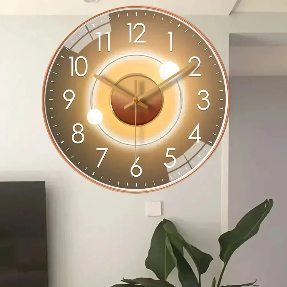 SilentTime Wandklok - Klassiek Ontwerp met Tijdloze Charme - Elegant, Stille en Perfect voor Elke Kamer
