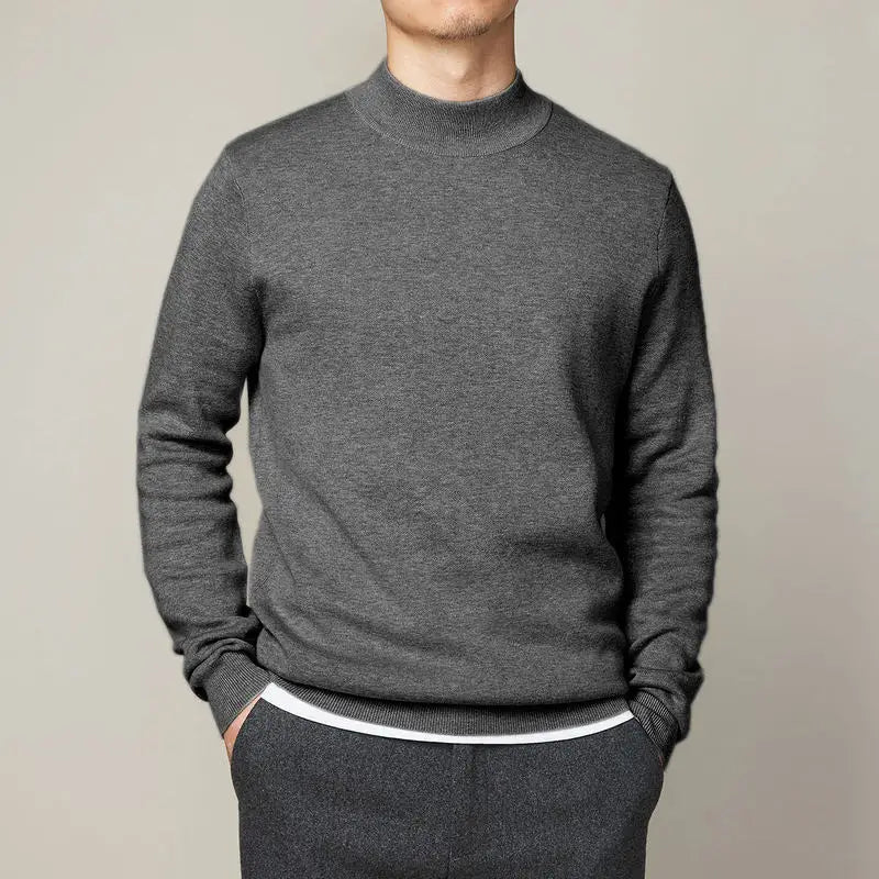 Winter half turtleneck sweater