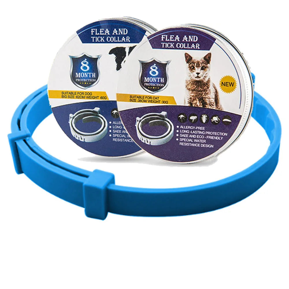 SafeGuard - Vlooien- en Tekenhalsband voor Honden & Katten | 8 Maanden Bescherming