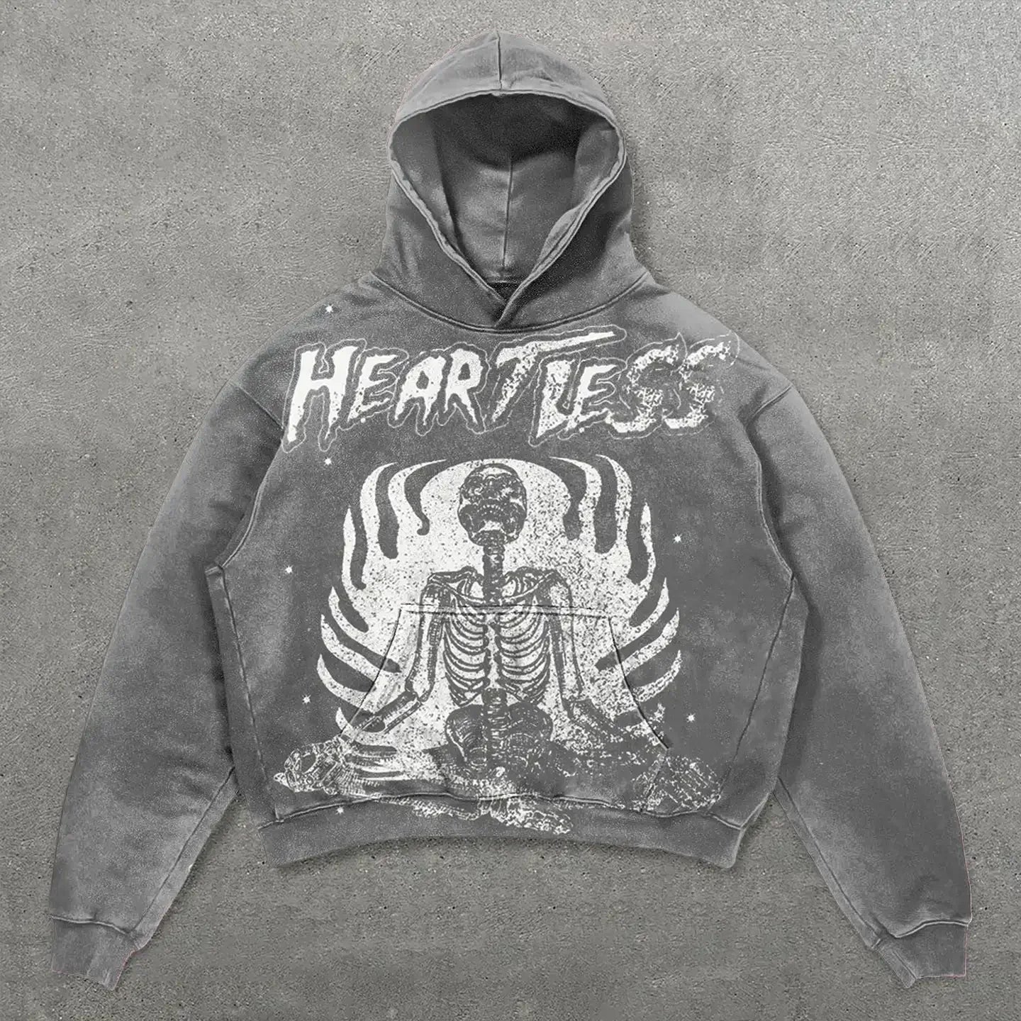 Artistic Y2K Hoodie | Losse Pasvorm | Abstracte Kunst - Creatieve Uitdrukking, Uniek Ontwerp