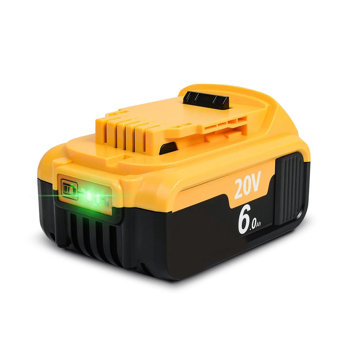PowerCore 20V 3.0Ah/6.0Ah/9.0Ah Accu + Lader Compatibel met Dewalt DCB200 Serie | Accu Batterij | Vervangende Batterij Compatibel met Dewalt DCB206 DCB207 DCB204 DCB203