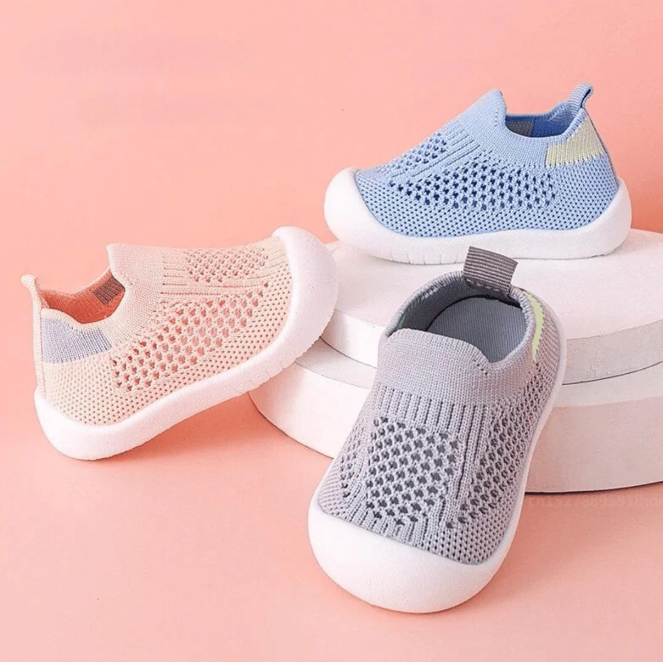 Kindersneakers met Antislipzool – Comfy Lichtgewicht en Ademend