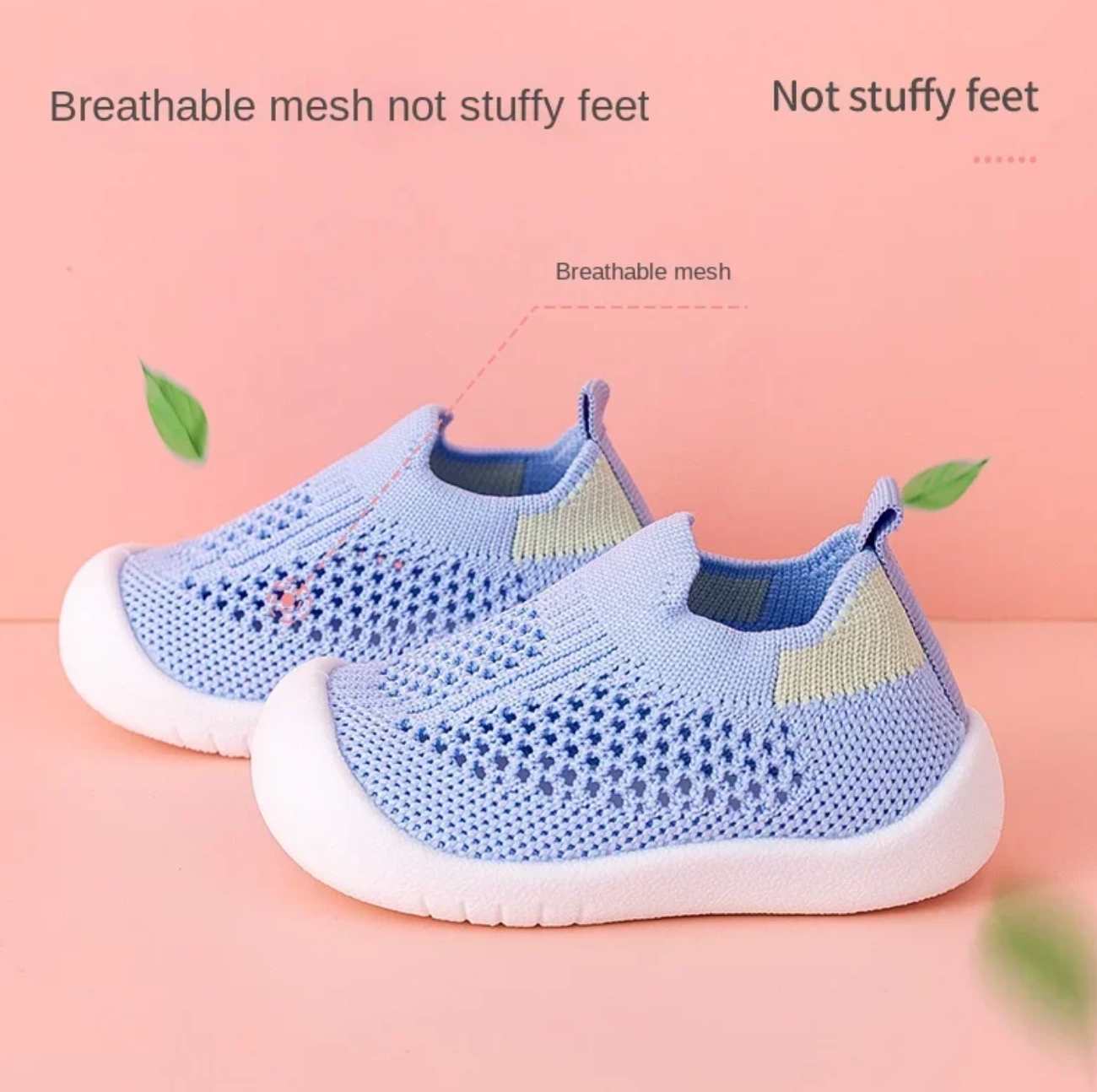 Kindersneakers met Antislipzool – Comfy Lichtgewicht en Ademend