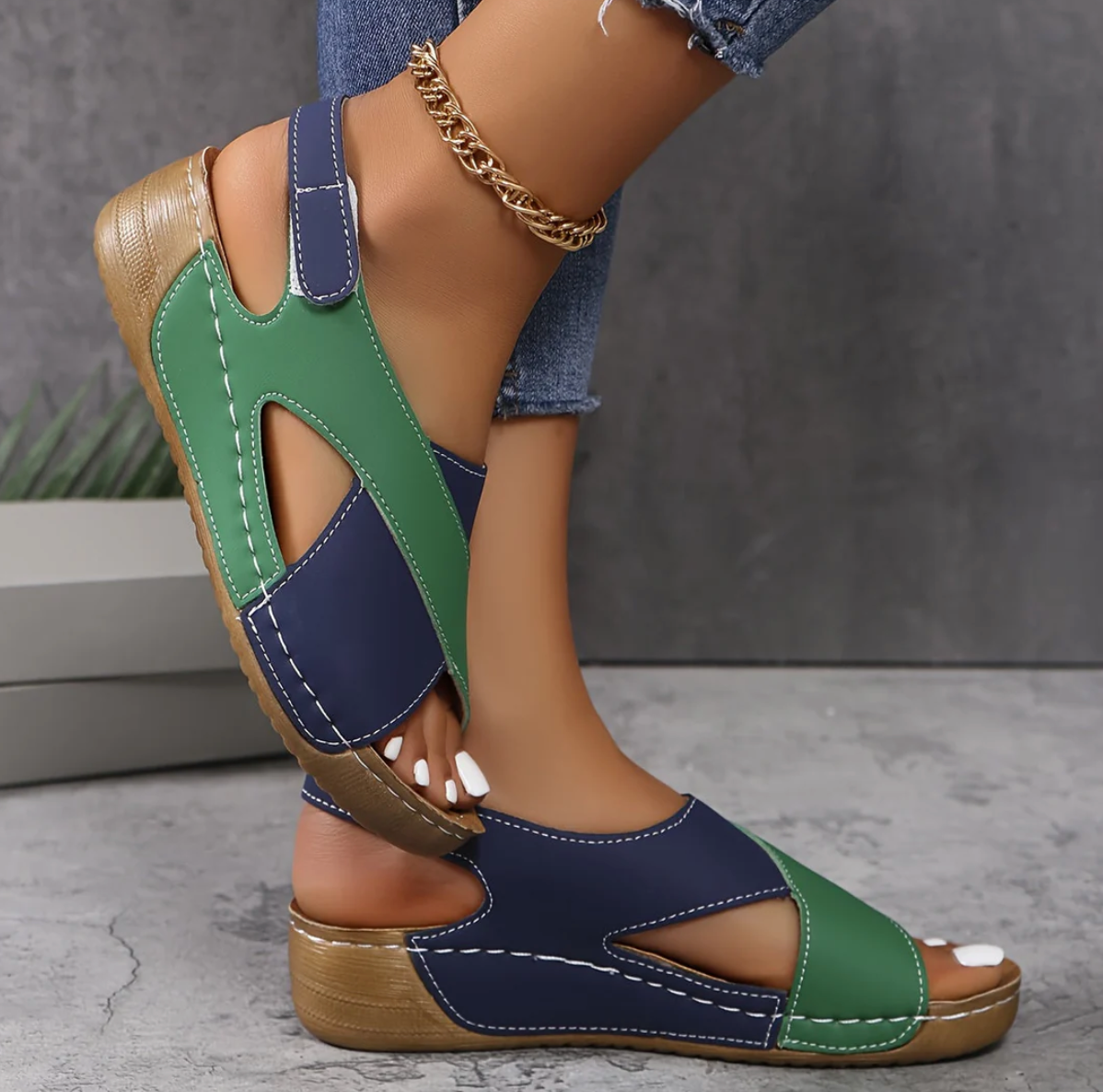 Dames Wandelsandalen – Ademend en Orthopedisch Comfort | Lichtgewicht Zomersandaal