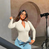 Snatched Bodysuit Lange Mouwen Dames - Slimfit - Belle Couture - FP 19 - Essential Elegance