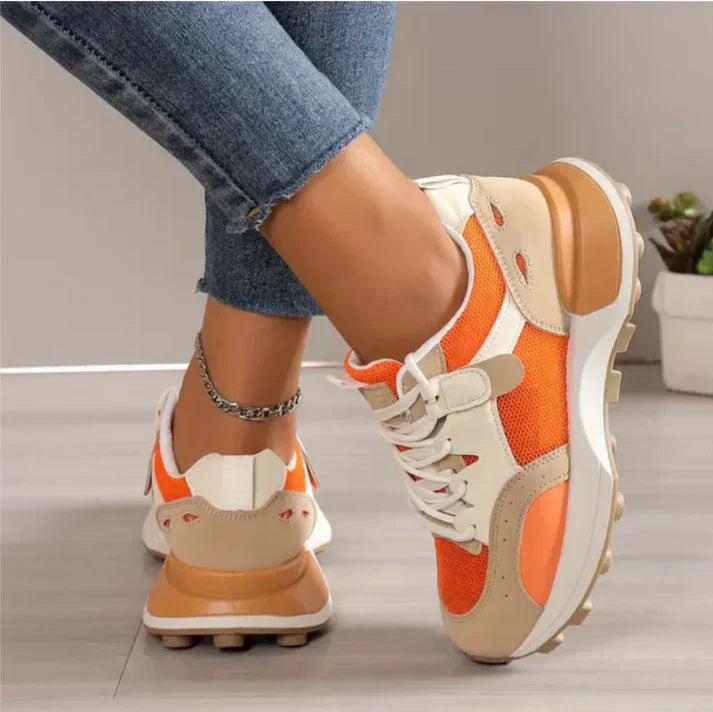 Eva - Colorblock Casual Sneakers - Comfort & Duurzaamheid