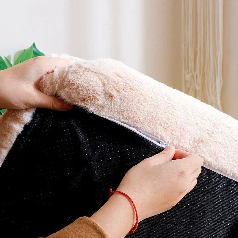 SofaLux | Luxe Kattenbed voor Winterse Gezelligheid en Comfort