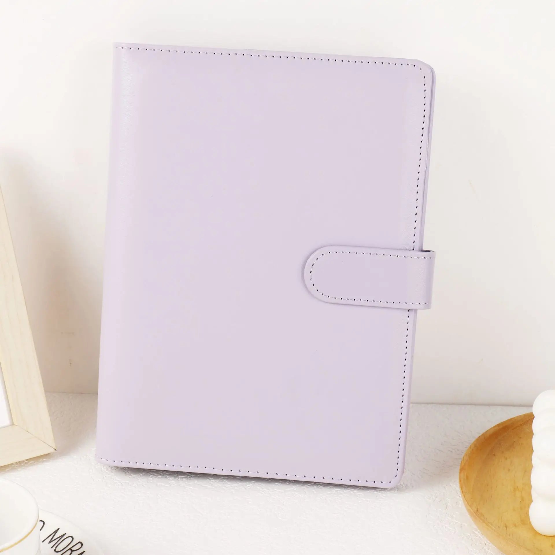 A5 PU lederen binder in macaronkleuren | Planner | DIY fotoalbum en agenda in één