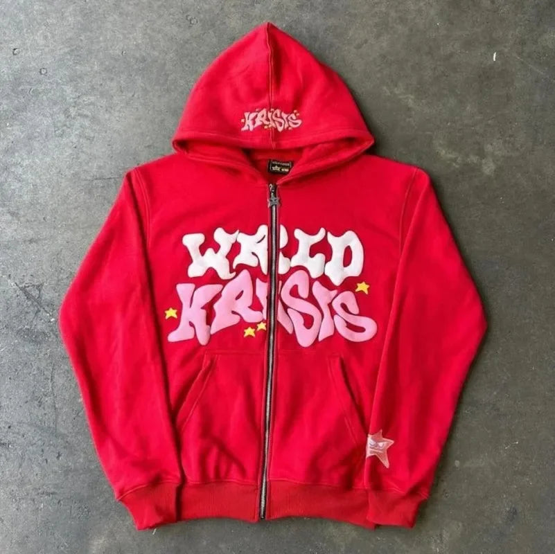 Bold Statement Hoodie | Losse Pasvorm | Grote Teksten - Luid en Trots, Straatwijs