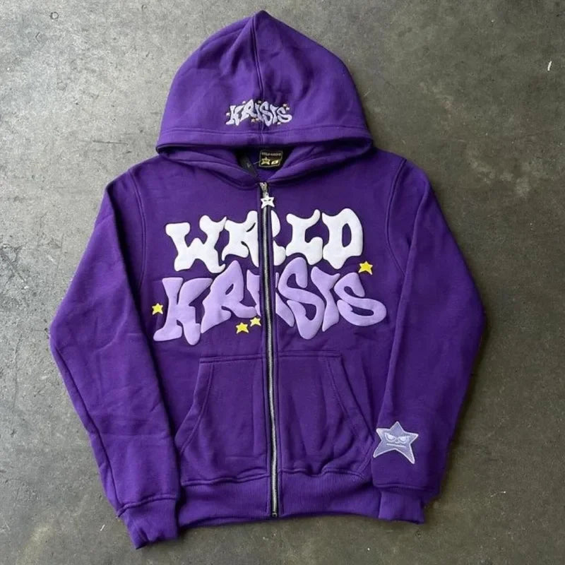 Bold Statement Hoodie | Losse Pasvorm | Grote Teksten - Luid en Trots, Straatwijs
