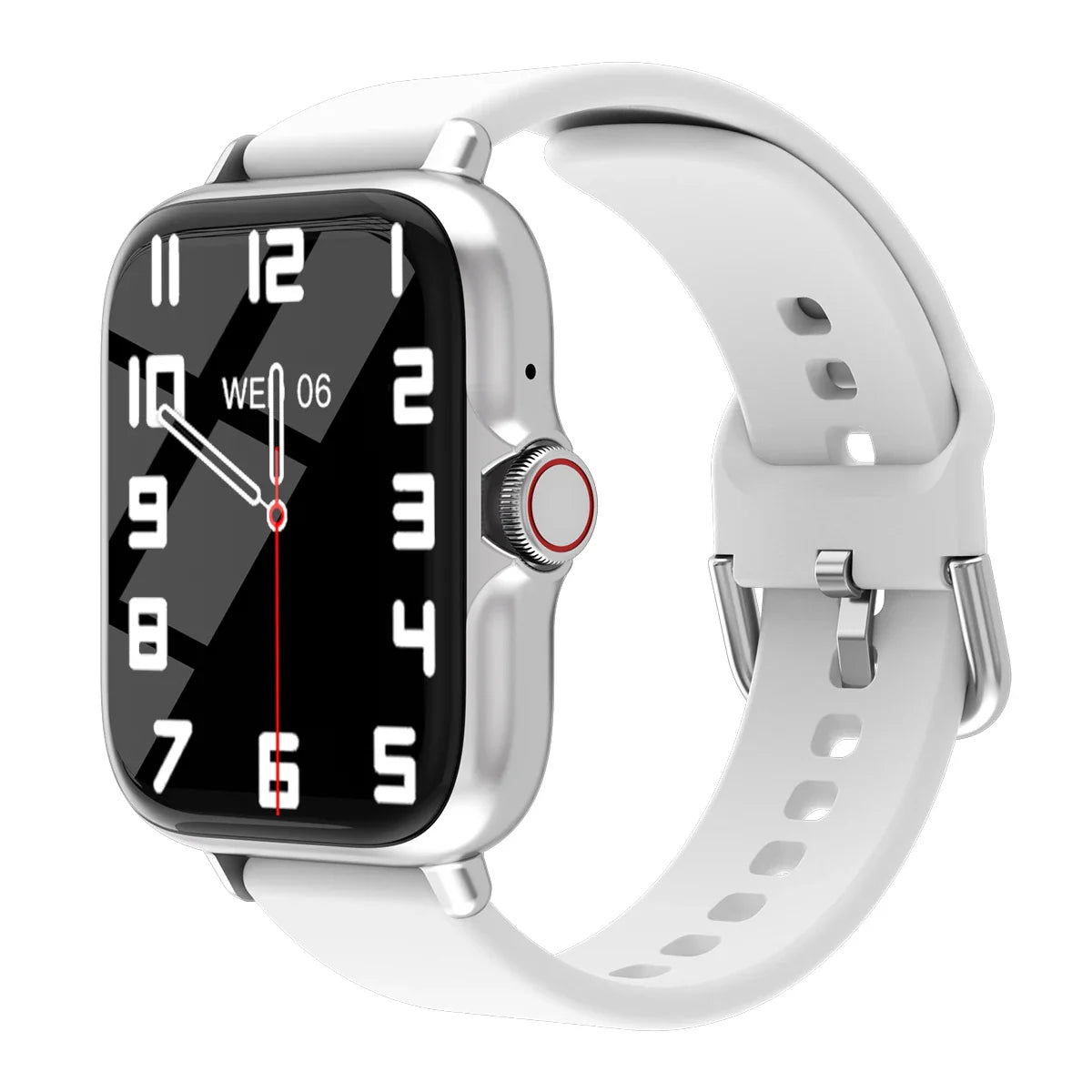 Waterdichte Smartwatch 1.83 Inch met Slaapmonitoring, Berichtenfunctie en Hartslagmeter – Geschikt voor iPhone en Android Smartphones